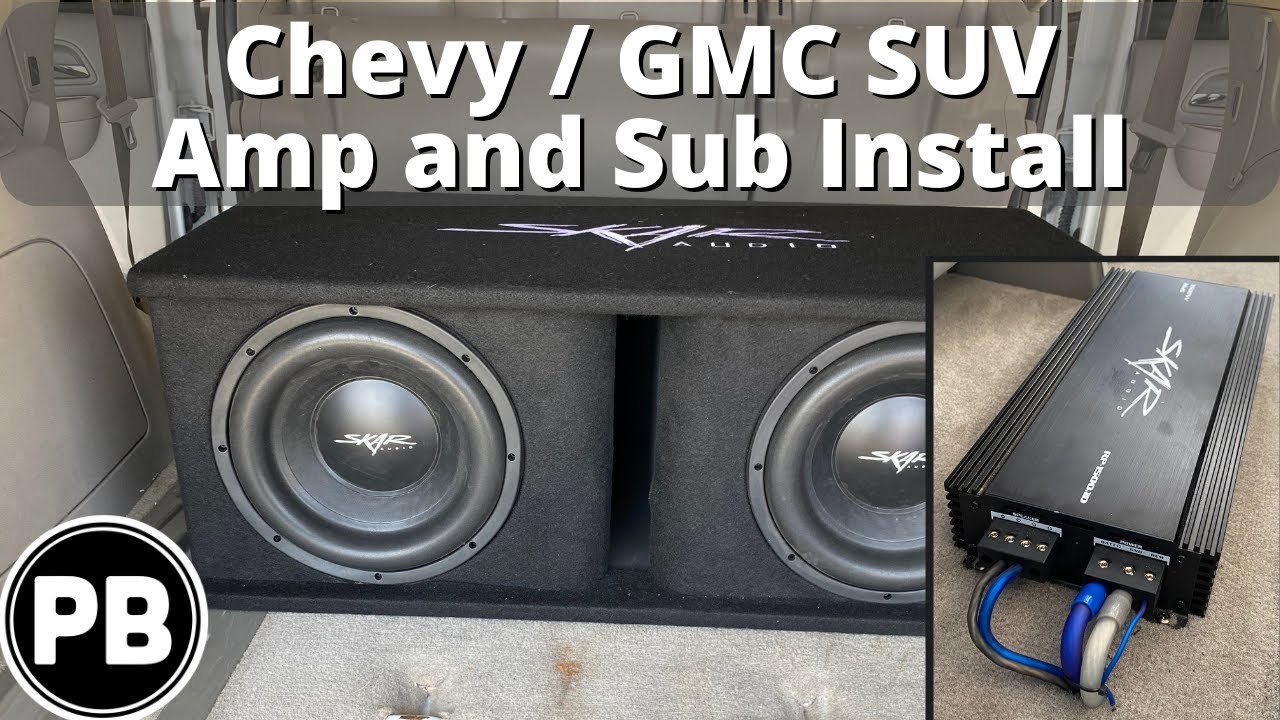 Chevy Cruze Amp and Sub Install 
