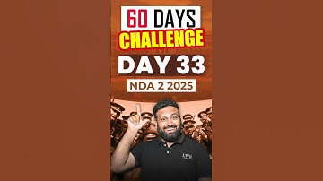 NDA 2 2025 Preparation – Day 33 Motivation 💪 | One Step Closer to Uniform! #nda  #shorts  #viral