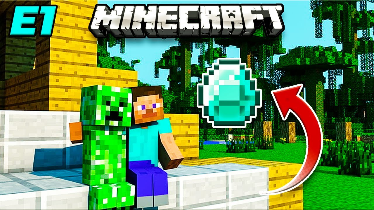 I FOUND DIAMOND IN MY FIRST DAY IN BANGLA - MINECRAFT - E1 - YouTube