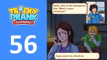 Tricky Prank: Annoying Quest - Level 56 Walkthrough Solution (Android,IOS)
