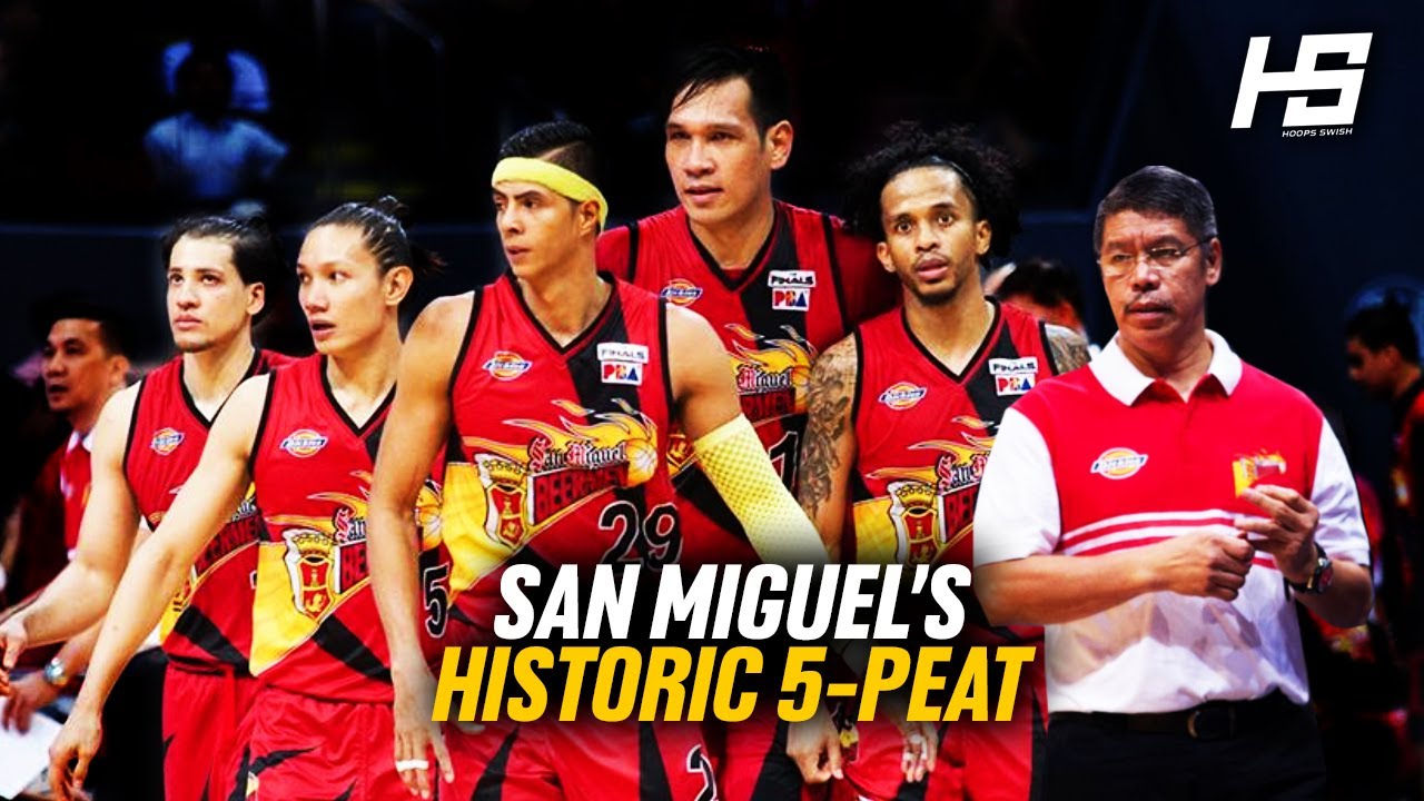 San Miguel Beermen's 5-peat! Death 5 Era | Historic Championship Run