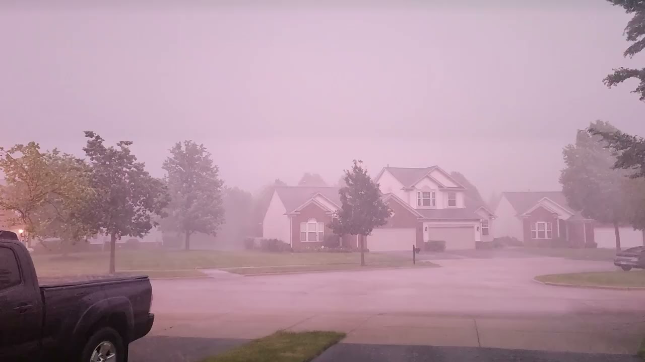 Strong morning thunderstorms 6/25/24. Details in description