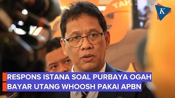 Tanggapan Istana soal Purbaya Ogah Bayar Utang Whoosh Pakai APBN