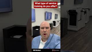 What type of service training does ISI offer?