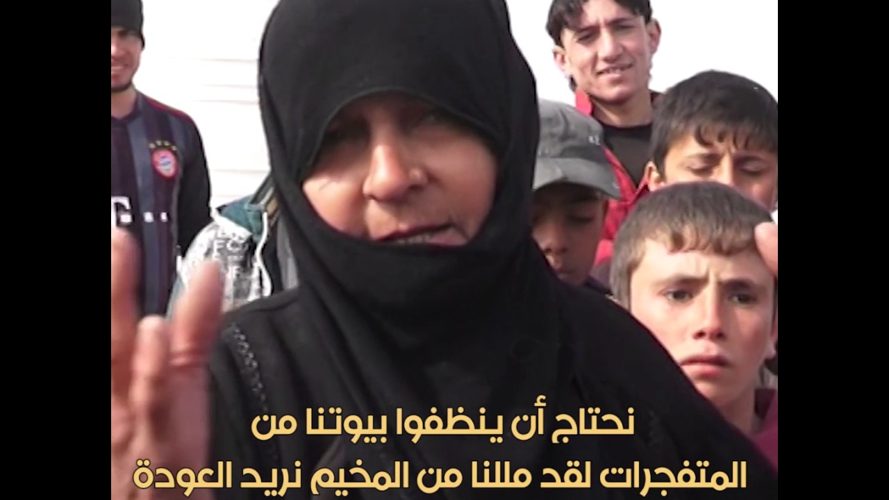 معاناة النازحين في مخيم 18 في الرمادي