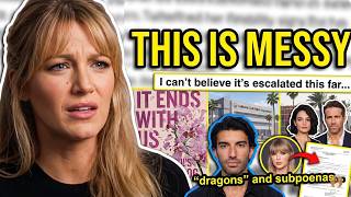 BLAKE LIVELY IS DONE … $400M lawsuit, leaked texts + Taylor Swift