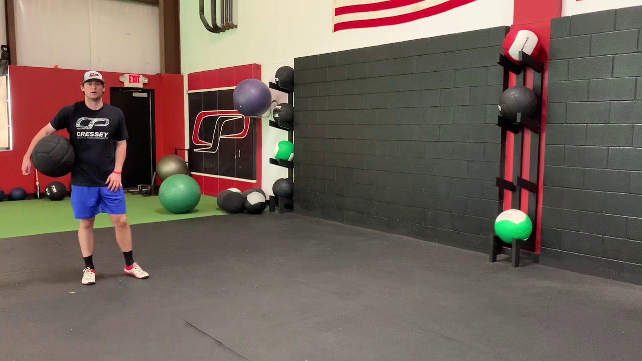 Double Shuffle to Rotational MedBall Scoop Toss YouTube