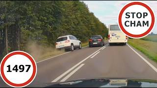 Stop Cham #1497 - Niebezpieczne i chamskie sytuacje na drogach