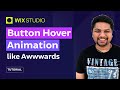 Create Modern Button Hover Animation Using Wix Studio