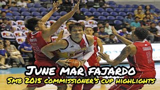 June Mar Fajardo SMB 2015 Commissioner's Cup Highlights