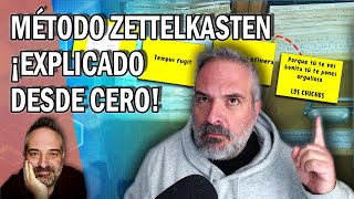 Método Zettelkasten en español: conceptos básicos