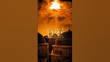 قالا ربنا انا نخاف اي يفرط علينا🌿تلاوة من سورة طه🌿للقارئ احمد خضر 🌿