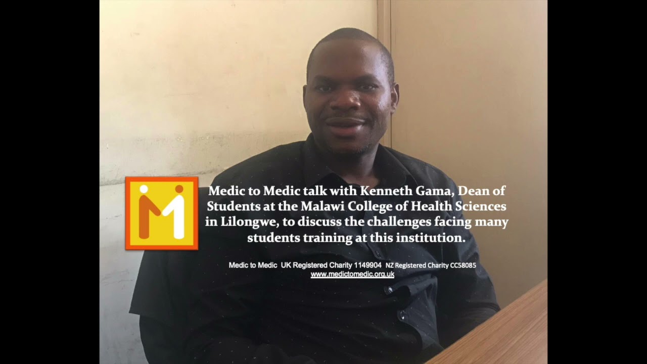 Conversation with the Dean of Students at the Malawi College of Health Sciences