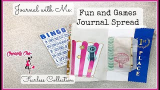 Journal with Me: Fun and Games - Fearless Collection