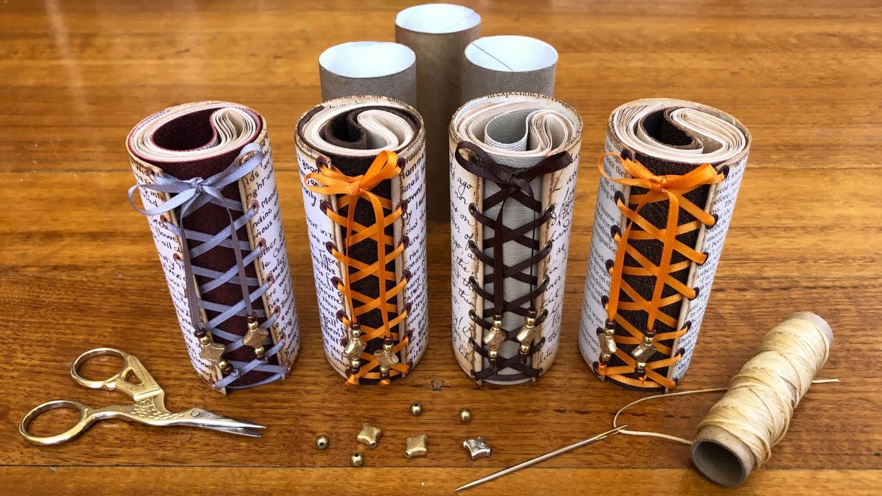 Toilet Paper Roll Junk Journal Tutorial YouTube