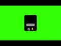 Dark Subscribe Panel Animation Green Screen Overlay