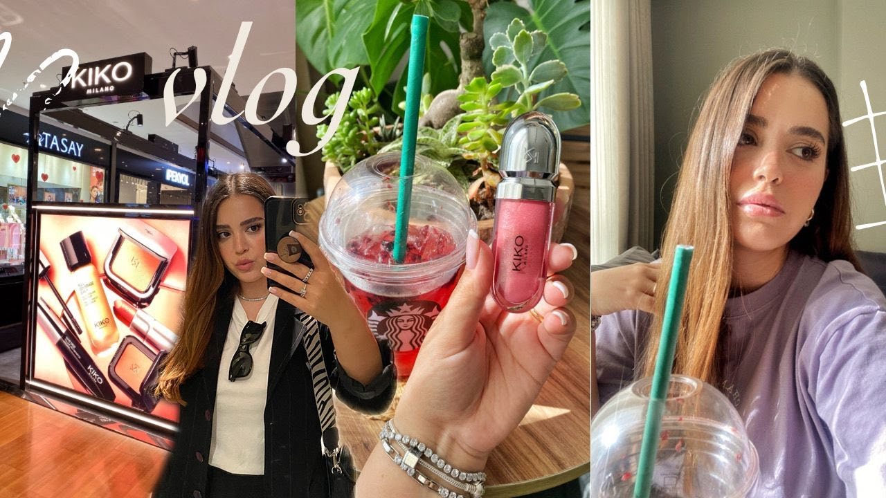VLOG, Adana'da KIK0 Standı💄ZARA-KIKO-ROSSMANN Alışverişi🛍️ Ödüllü İtalyan Restoranı 🍝🍕