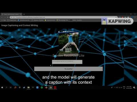 DEVELOPMENT OF AN APPROACH FOR IMAGE CAPTIONING AND CONTEXT GENERATION