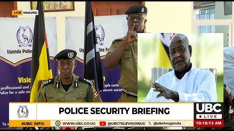 MUSEVENI MAKES CHANGES IN UGANDA POLICE FORCE (UPF) THROUGH APPOINTMENT & PROMOTIONS