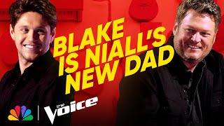 Famous Inside Niall and Blake's Father-Son Relationship and More Outtakes | The Voice | NBC Wealth