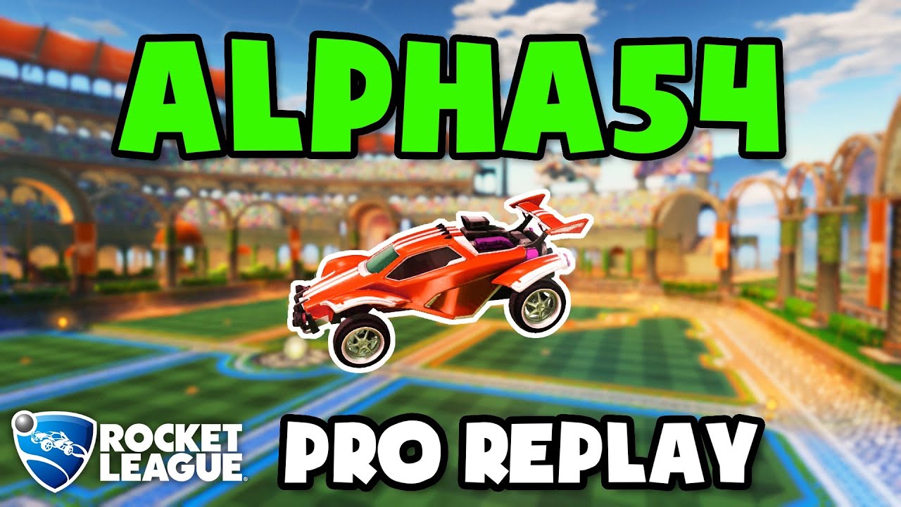 Alpha54 Pro Ranked 2v2 #30 - Rocket League Replays - YouTube