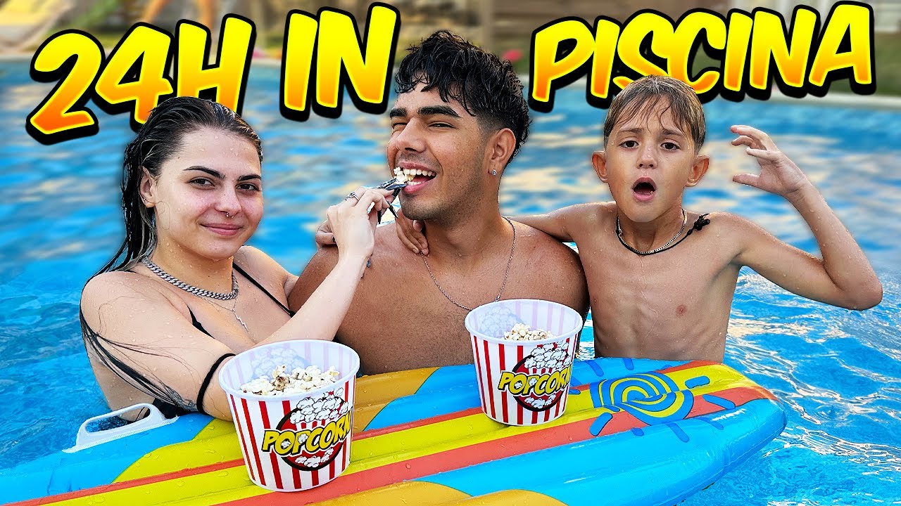24H IN PISCINA CU SIKE SI NANA !! CHALLANGE !! **extrem**