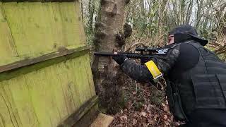 War Battle at Worthing airsoft Game 1 Part 1 08 03 26