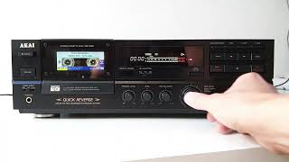 AKAI GX-R35 converted into MP3/FLAC player by Tapeless Deck Project