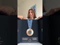 Scarlett Mew Jensen shows off her medal 😍 #shorts
