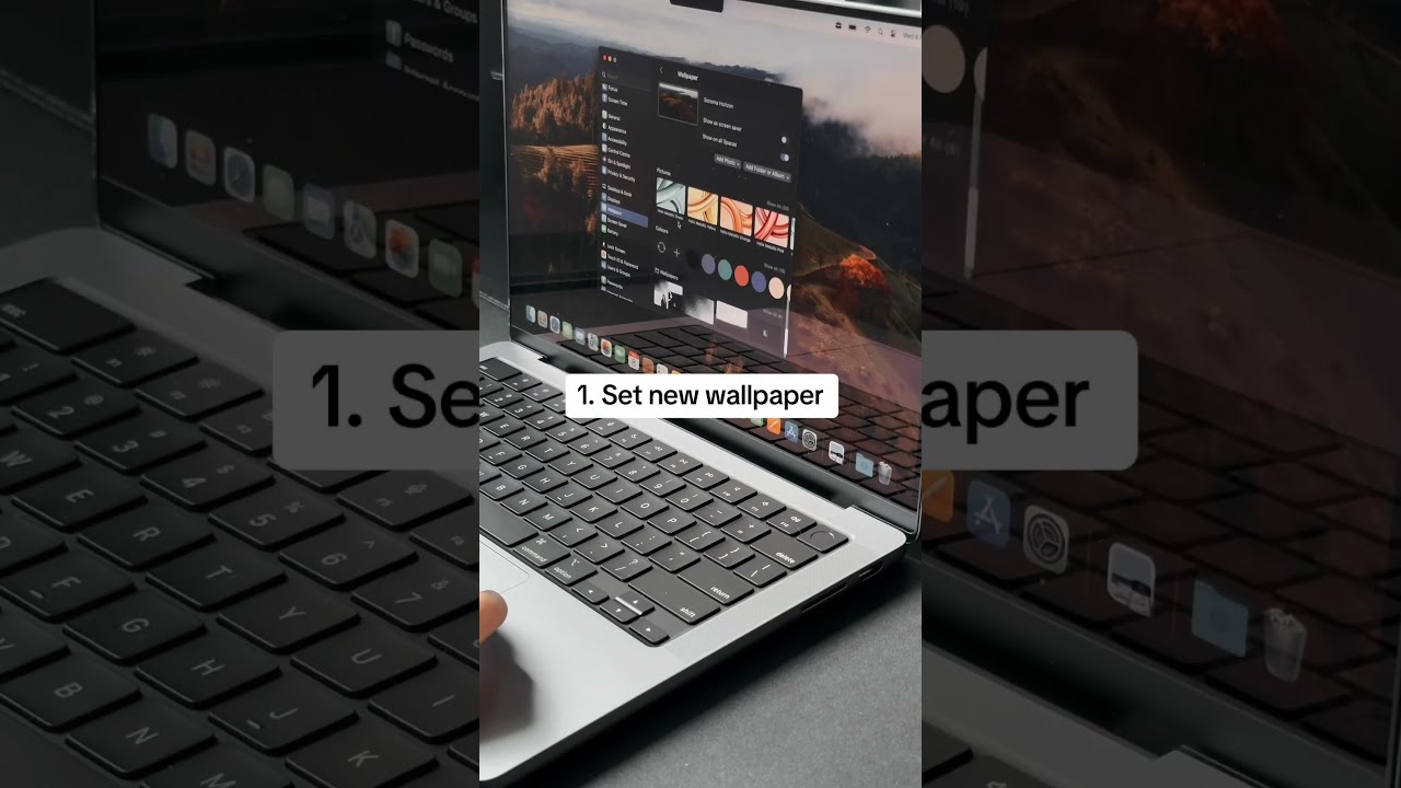 Customize my new macbook with me. #apple #macbook