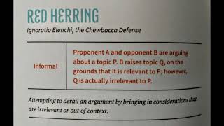 Red Herring Fallacies (of Lockdown)