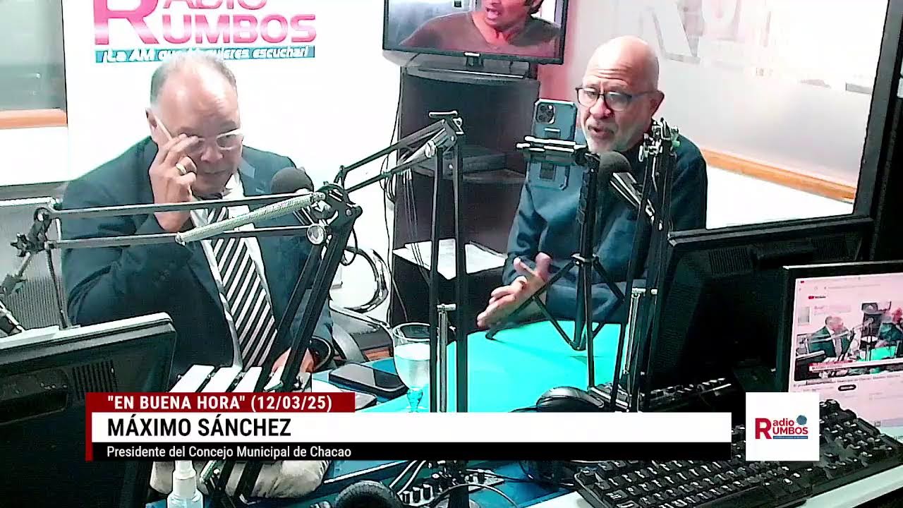 El presidente del Concejo Municipal de Chacao, Máximo Sánchez. - YouTube