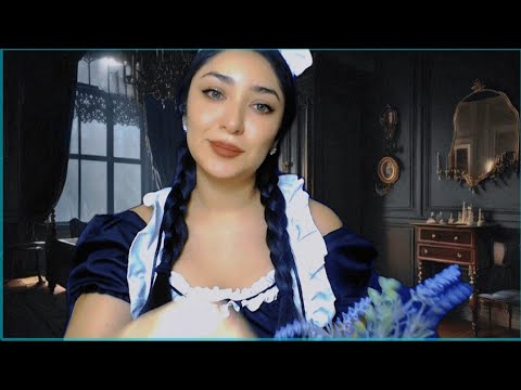 #ASMR DONCELLA TE ATIENDE 💦🧼😴 BAÑO RELAJANTE Soft Spoken