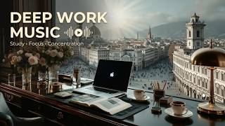 Ambient Focus Music for Intense Study & Work - Elite Deep Work Flow & Creativity Boost