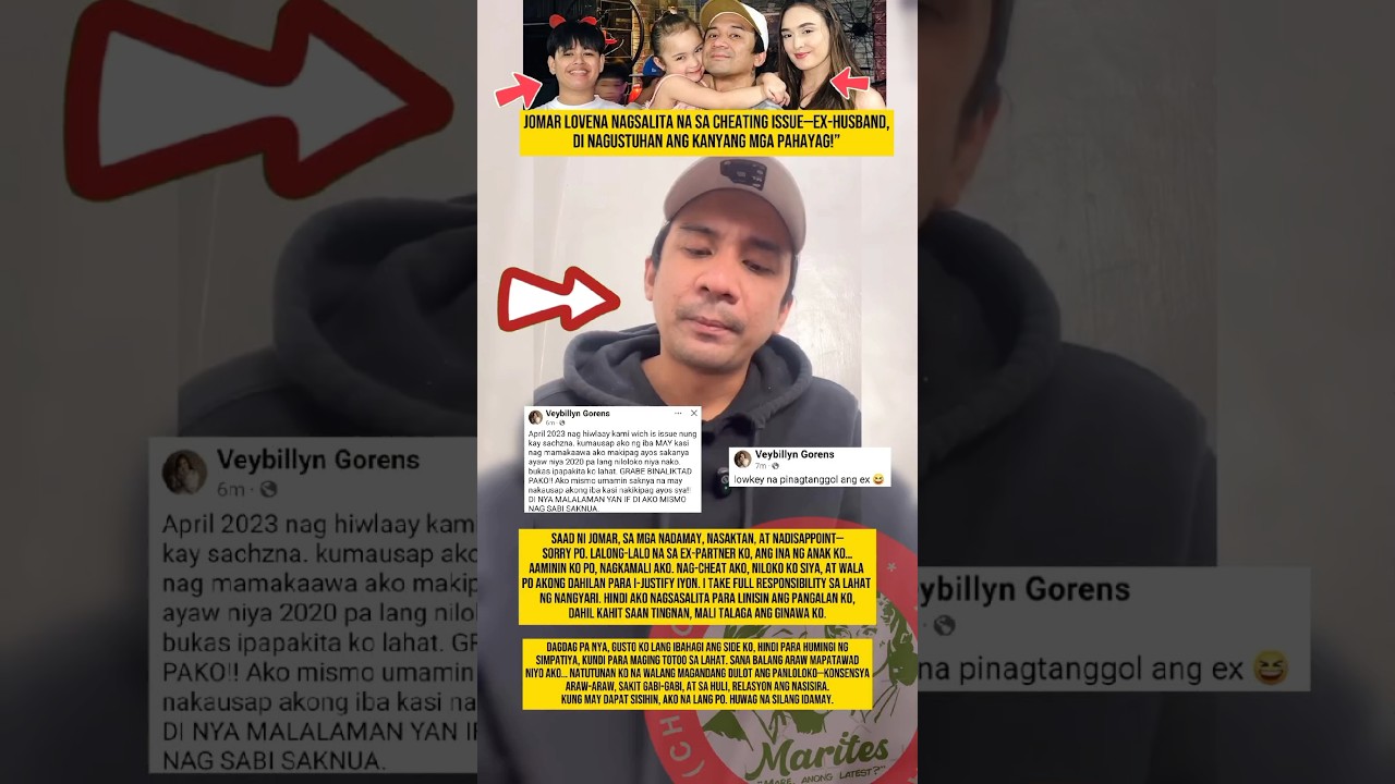 Jomar Lovena Nagsalita na sa Cheating Issue—Ex-Husband, Di Nagustuhan ang Kanyang Mga Pahayag!