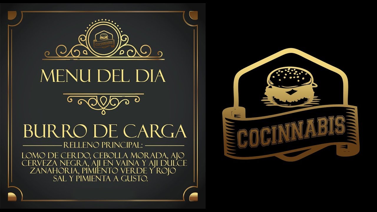 BURRO DE CARGA - COCINNABIS