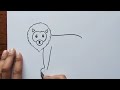 সহজে   সিংহ এর সাহায্যে ছবি আঁকা draw step by step Lion 🦁 for kids