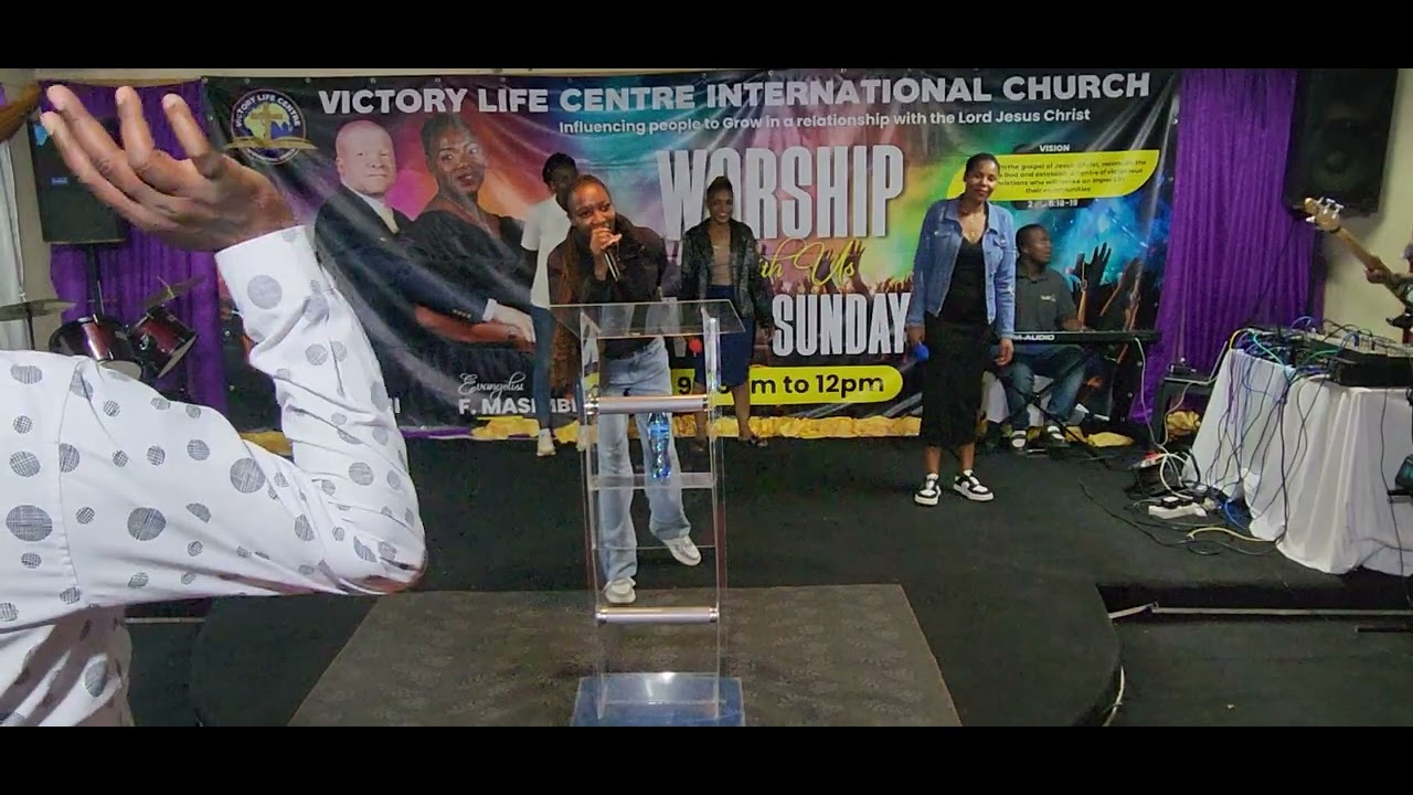 Sister Thuli and VLC Worship Team 