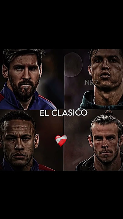 El clasico then 💀🐐| #elclasico #realmadrid #barcelona #football #edit