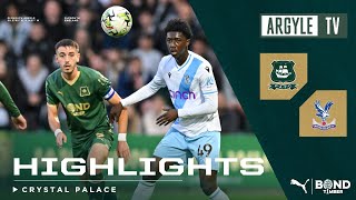 Highlights | Plymouth Argyle 2-4 Crystal Palace