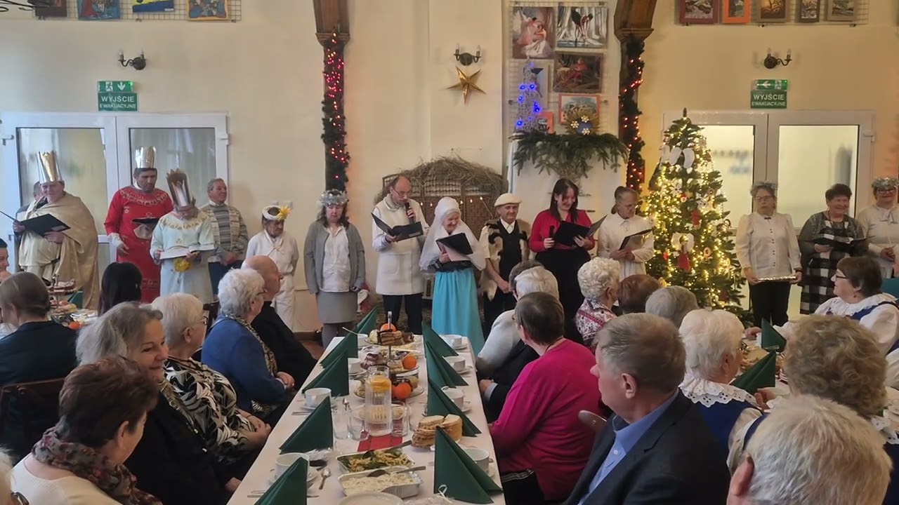 Spotkanie Wigilijne w Środowiskowym Domu Samopomocy 