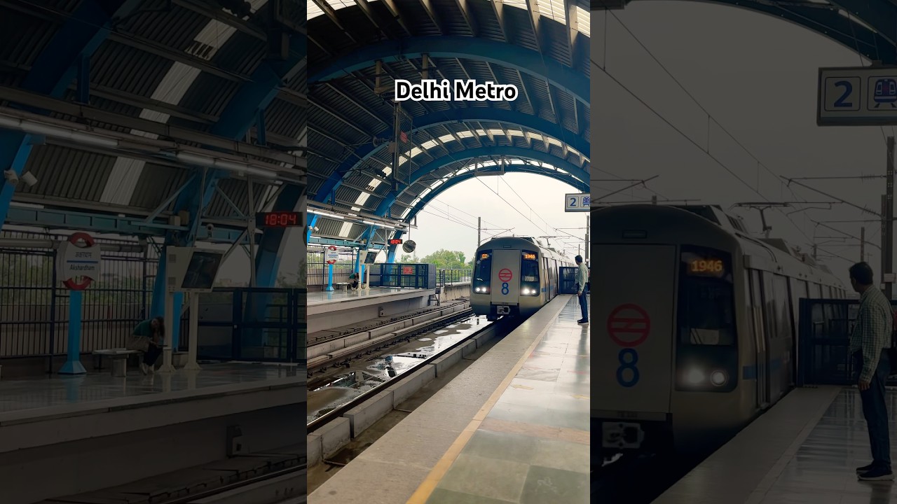 Delhi Metro,The world class metro. 