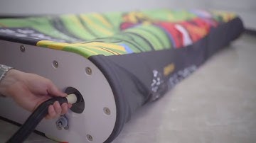 WaveLight Air Wall Flat LED Lightbox Double Sided Display by Best TradeShow Display