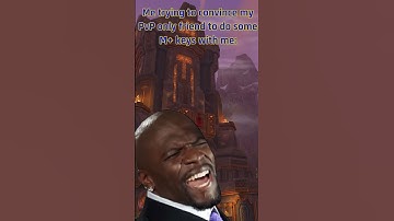 Trying to convince your PvP Friend to play Mythic+ #worldofwarcraft #thewarwithin #memes