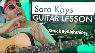 How To Play Struck By Lightning Guitar Sara Kays Cavetown Guitar Tutorial Beginner Lesson Chords