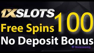 100 Free Spins No Deposit Bonus - 1xSlots Casino Promo 2023 screenshot 1