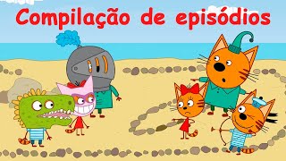 KidECats | Melhor compilação de episódios | Cartoons em portugues