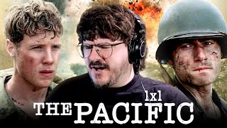 THE PACIFIC Episode 1 REACTION - A Brutal Start! - First Time Watching!