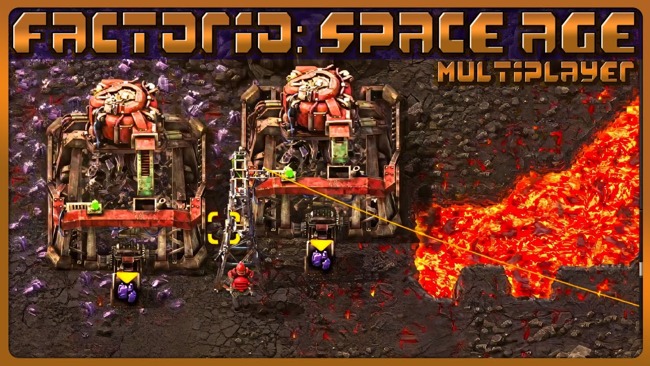 FACTORIO 🏭 Ausbau auf Vulcanus SPACE AGE [s10e73] - YouTube