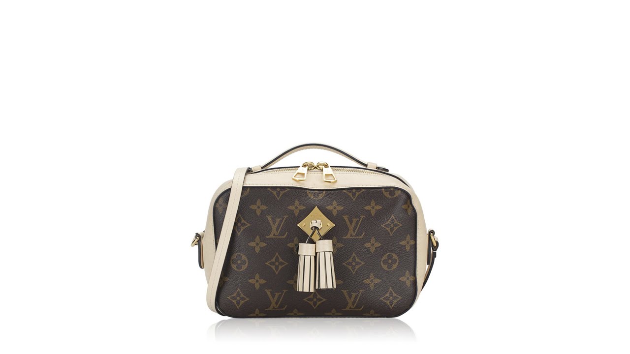 Cartera bandolera Louis Vuitton Saintonge diseño monogram de lona